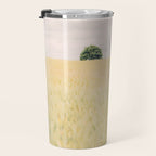 Rural Countryside Field Landscape With Tree Travel Mug Gallery Image 3