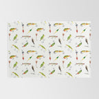 Vintage Fishing Lures Rug Gallery Image 2