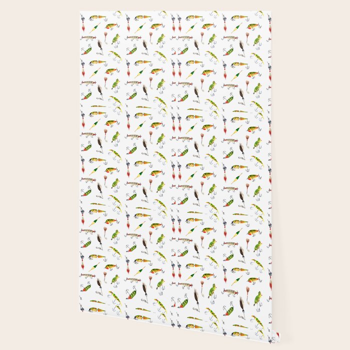 Vintage Fishing Lures Wallpaper Gallery Image 2