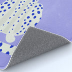 Periwinkle Cheetah Rug Gallery Image 4