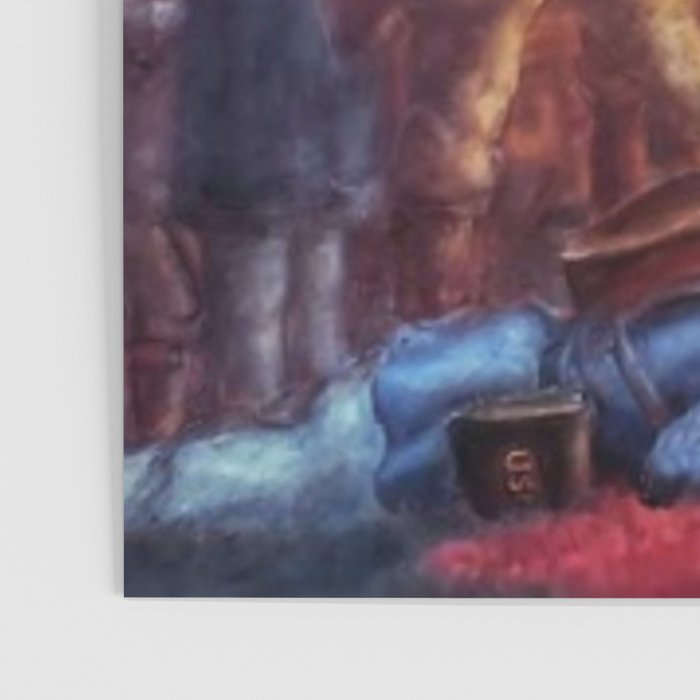 American Masterpiece, Abolitionist John Brown, Tragic Prelude American West portrait painting by John Steuart Curry Poster Gallery Image 3