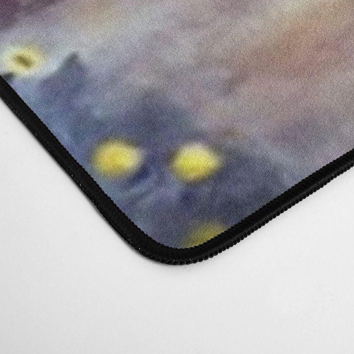 American Masterpiece, Abolitionist John Brown, Tragic Prelude American West portrait painting by John Steuart Curry Desk Mat Gallery Image 4