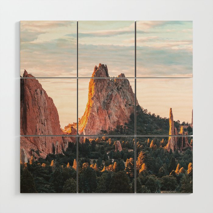 Southwestern Colorado Springs Wood Wall Art Gallery Image 1