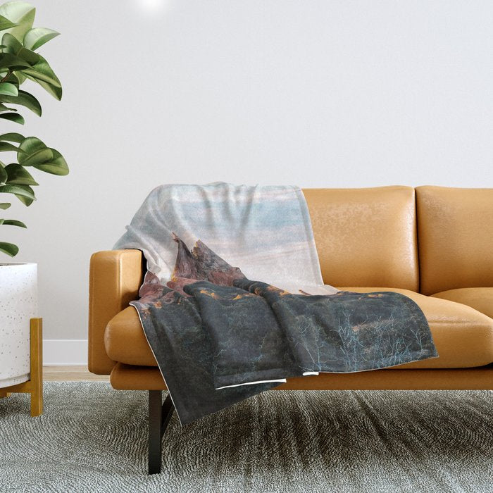 Southwestern Colorado Springs Throw Blanket Gallery Image 1