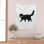 Knife Cat Wall Tapestry Gallery Image 2