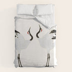 Cranes Dancing Duvet Cover Gallery Image 6
