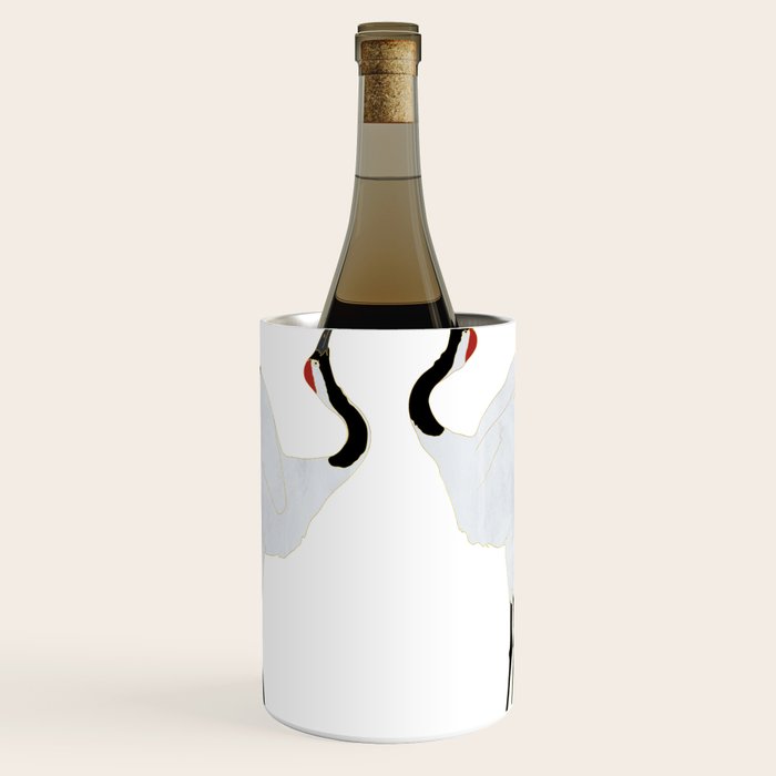 Cranes Dancing Wine Chiller Gallery Image 1