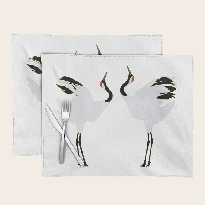 Cranes Dancing Placemat Gallery Image 1