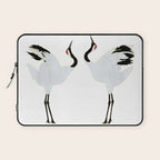 Cranes Dancing Laptop Sleeve Gallery Image 1