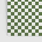 Mini Mini Check Pattern in Green  Poster Gallery Image 3