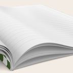 Mini Mini Check Pattern in Green  Notebook Gallery Image 2