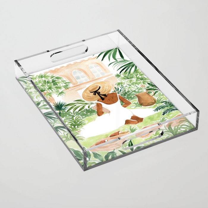 Gardener I Acrylic Tray Gallery Image 1