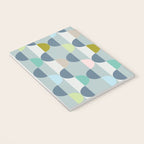 City life facade blue teal Notebook Gallery Image 3