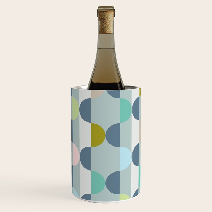 City life facade blue teal Wine Chiller Gallery Image 1