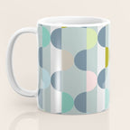 City life facade blue teal Coffee Mug Gallery Image 3