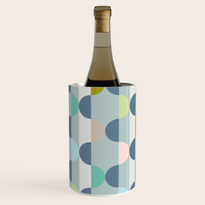 City life facade blue teal Wine Chiller Gallery Image 3