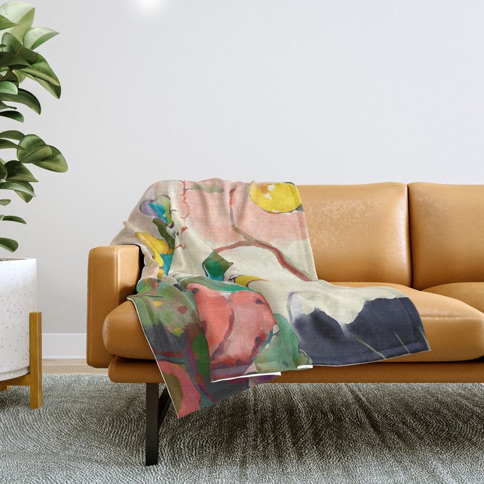lemon tree Throw Blanket Gallery Image 1