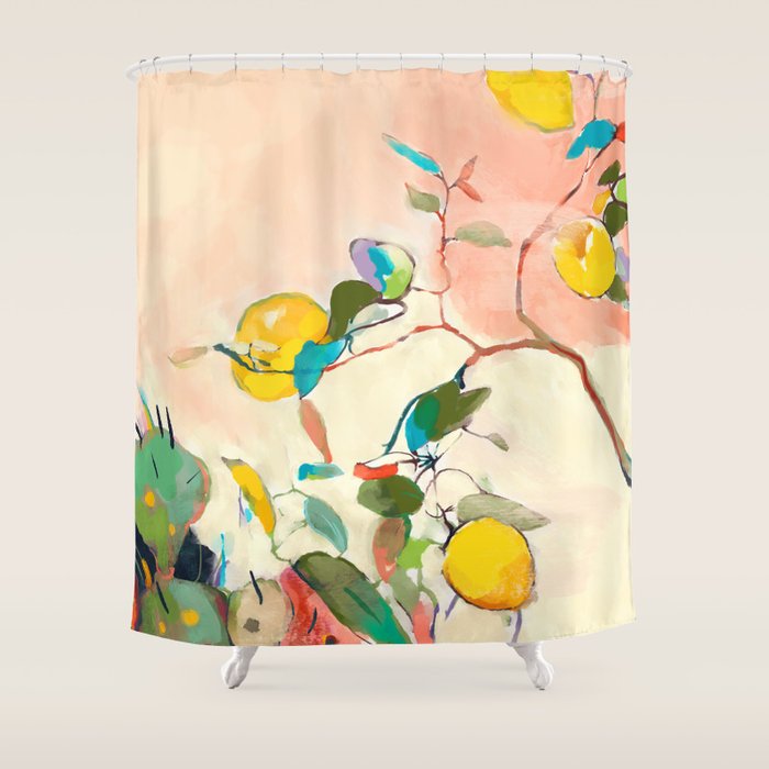 lemon tree Shower Curtain Gallery Image 1
