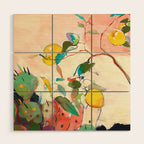 lemon tree Wood Wall Art Gallery Image 1