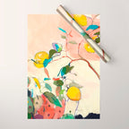 lemon tree Wrapping Paper Gallery Image 1