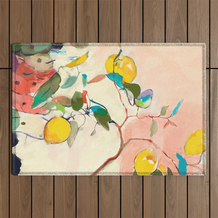 lemon tree Outdoor Rug Gallery Image 1
