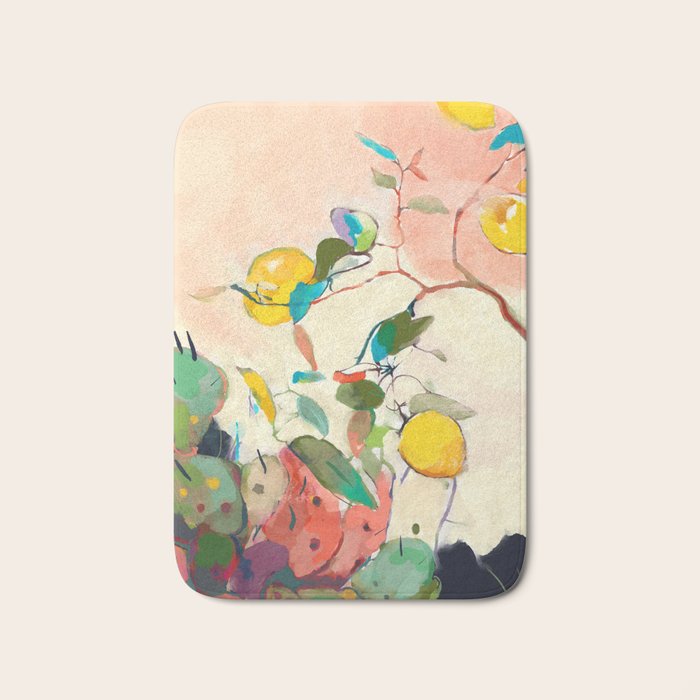 lemon tree Bath Mat Gallery Image 1