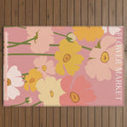 Flower Market - Ranunculus #2 Outdoor Rug Gallery Image 2