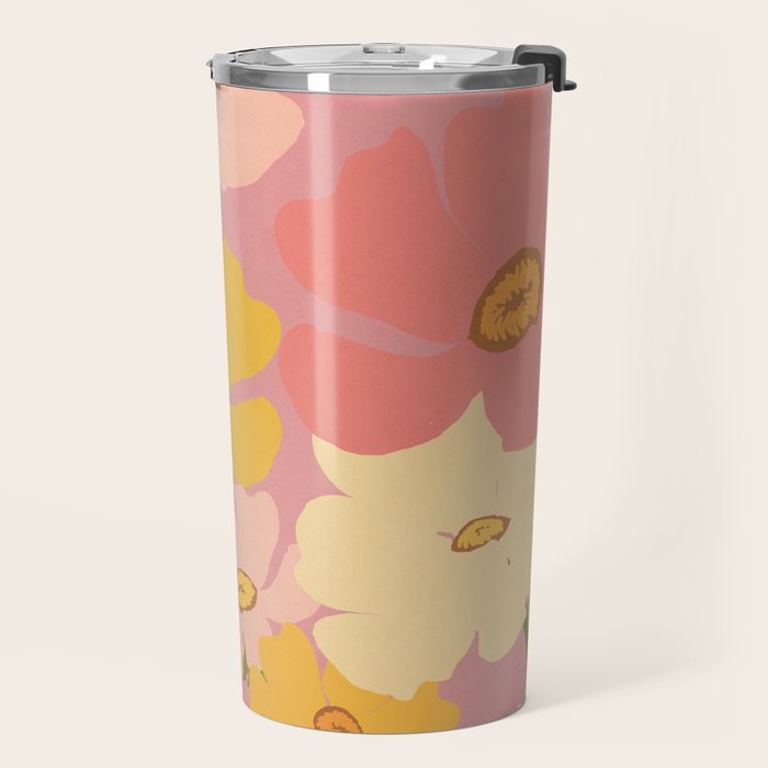 Flower Market - Ranunculus #2 Travel Mug Gallery Image 2