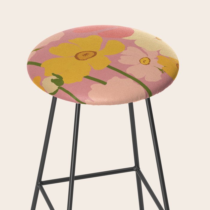 Flower Market - Ranunculus #2 Stool Gallery Image 2