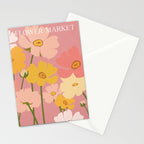 Flower Market - Ranunculus #2 Stationery Card Gallery Image 2