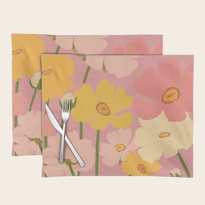 Flower Market - Ranunculus #2 Placemat Gallery Image 1