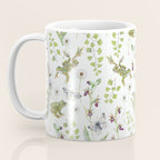Spring Frogs and Orchids - Light Green Coffee Mug Gallery Image 3