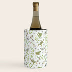 Spring Frogs and Orchids - Light Green Wine Chiller Gallery Image 2