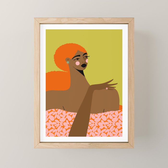 Over There Mini Art Print