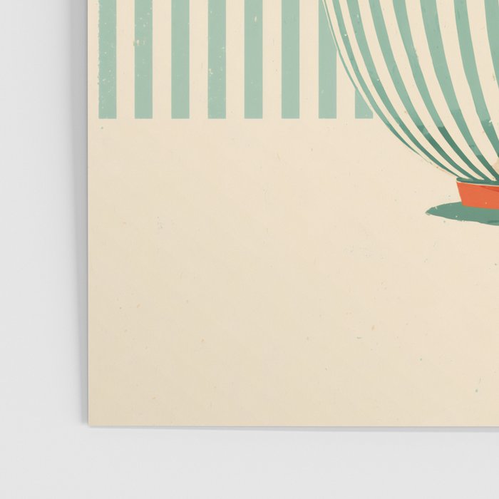 Retro Olive Bowl Illustration Poster Gallery Image 3