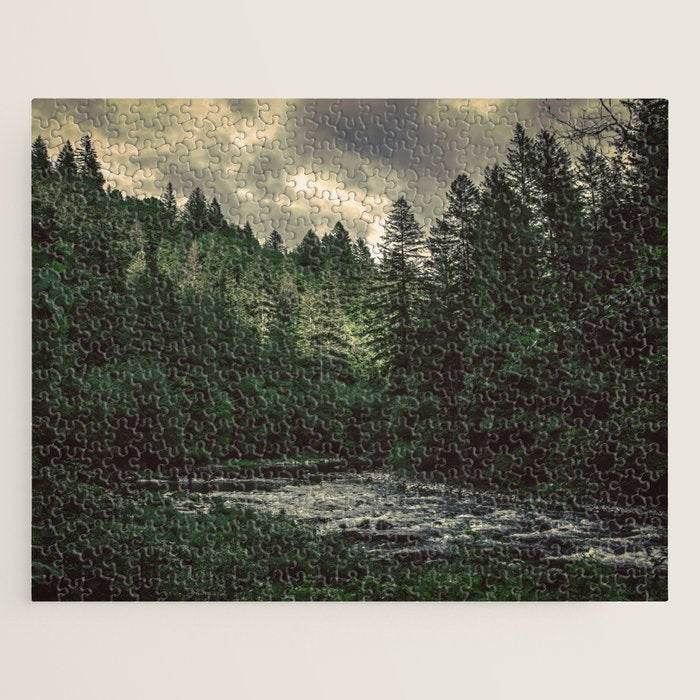 Pacific Northwest River - Nature Photography Jigsaw Puzzle Gallery Image 1