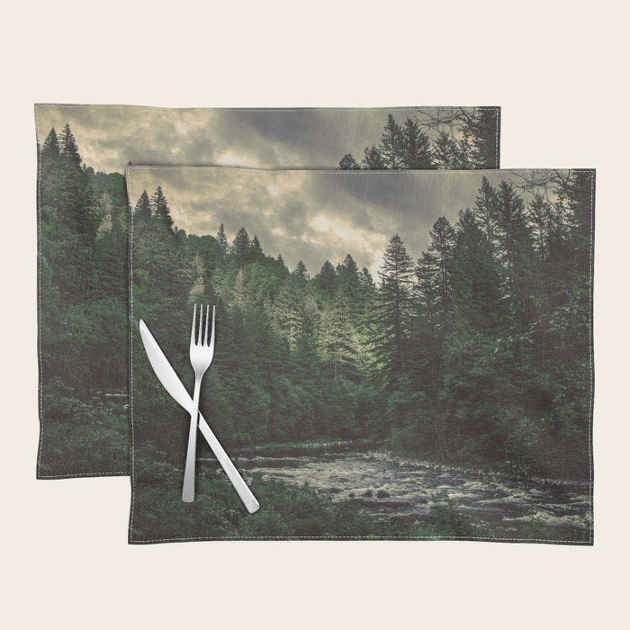 Pacific Northwest River - Nature Photography Placemat Gallery Image 1