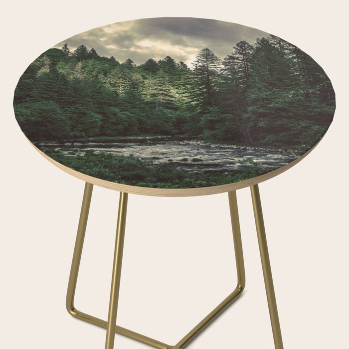 Pacific Northwest River - Nature Photography Side Table Gallery Image 2