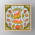 Pisces Ghost Mini Art Print Gallery Image 1