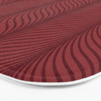 Elysian IV Ruby Red Bath Mat Gallery Image 3