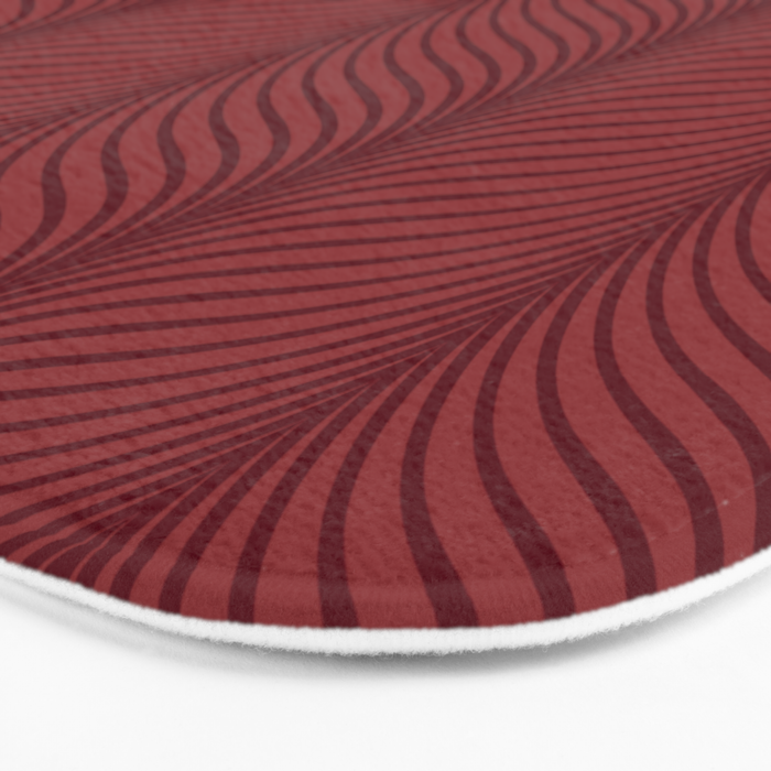 Elysian IV Ruby Red Bath Mat Gallery Image 3