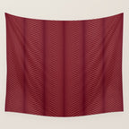 Elysian IV Ruby Red Wall Tapestry Gallery Image 4