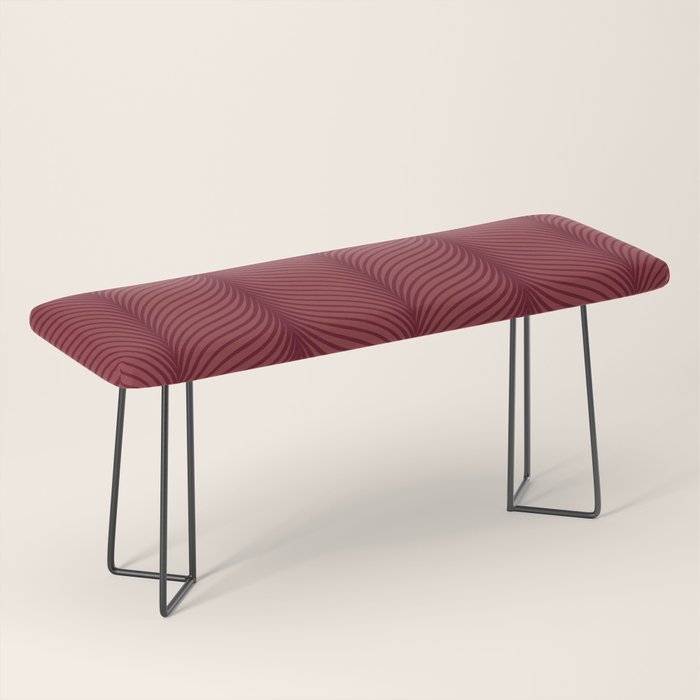 Elysian IV Ruby Red Bench Gallery Image 1