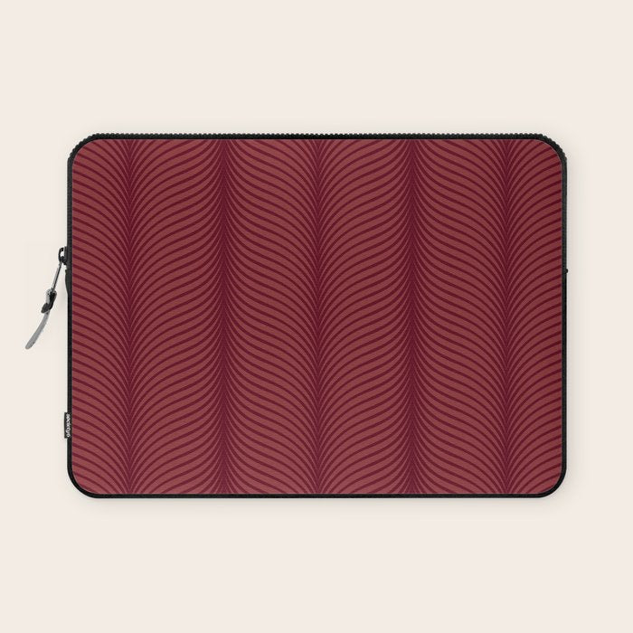 Elysian IV Ruby Red Laptop Sleeve Gallery Image 1