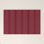Elysian IV Ruby Red Welcome Mat Gallery Image 1