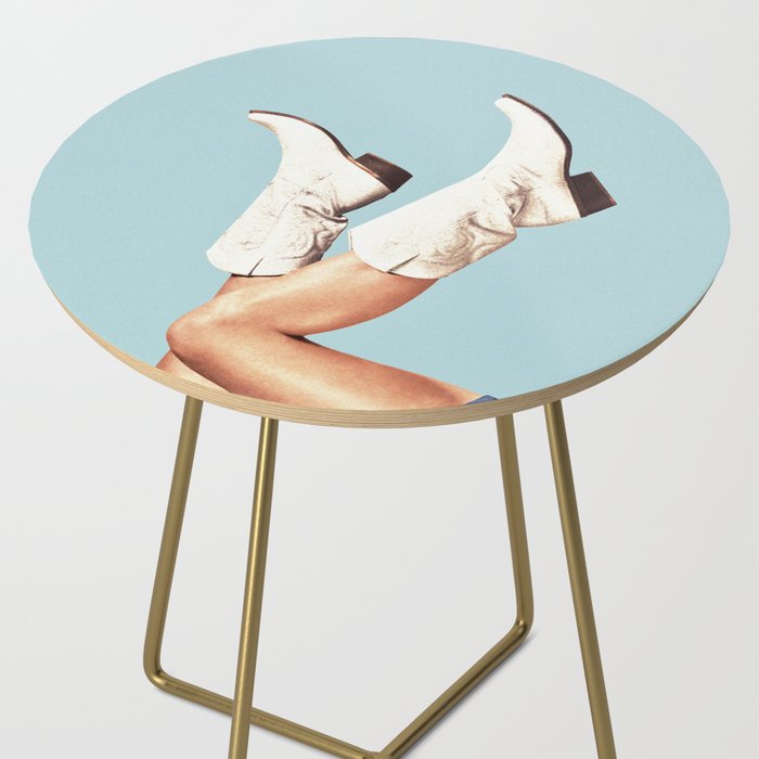 These Boots - Blue Side Table Gallery Image 2