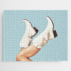 These Boots - Blue Jigsaw Puzzle Gallery Image 1