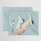 These Boots - Blue Placemat Gallery Image 1