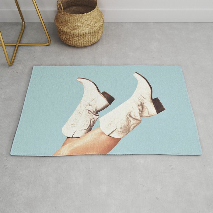 These Boots - Blue Rug Gallery Image 1