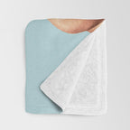 These Boots - Blue Throw Blanket Gallery Image 3